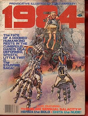 Seller image for 1984 A Warren Magazine, Number 10 November 1979, Explosive Illustrated Adult Fantasy for sale by Warren Hahn