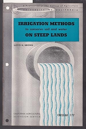 Irrigation Methods to Conserve Soil and Water on Steep Lands - California Agricultural Extension ...