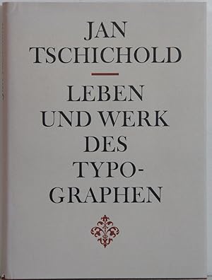 Bild des Verkufers fr Leben und Werk des Typographen Jan Tschichold. Mit einer Einleitung von Werner Klemke, der Bibliographie aller Schriften und fnf grossen Aufstzen von Jan Tschichold sowie ber zweihundert, teils bunten Abbildungen. zum Verkauf von Antiquariat  Braun