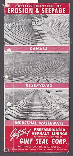 Positive Control of Erosion and Seepage for Canals, Reservoirs, Industrial Waterways