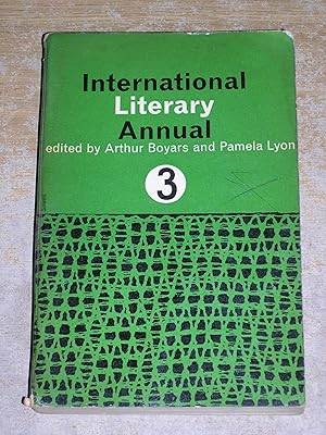 International Literary Annual No 3