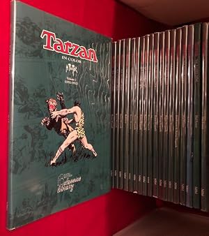 Imagen del vendedor de Tarzan: In Color (18 VOLUME COMPLETE COMIC-STRIP SET) a la venta por Back in Time Rare Books, ABAA, FABA