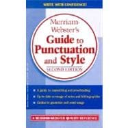 Seller image for Merriam-Webster's Guide to Punctuation and Style for sale by eCampus