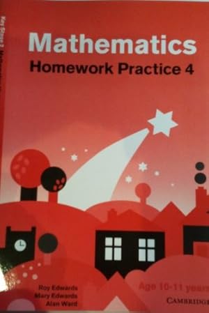 Bild des Verkufers fr Mathematics Homework Practice 4 (Cambridge Primary Mathematics) zum Verkauf von WeBuyBooks