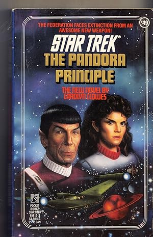 Imagen del vendedor de The Pandora Principle, Volume 49 (Star Trek: The Original Series) a la venta por Adventures Underground