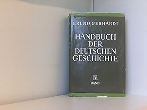 Bild des Verkufers fr Handbuch der Deutschen Geschichte Band 4: Die Zeit der Weltkriege zum Verkauf von Book Broker
