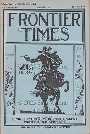 Frontier Times Volume 14 : October, 1936 through September, 1937