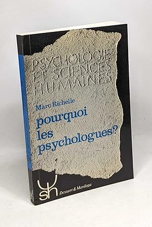 Richelle pourquoi les psychologue 24