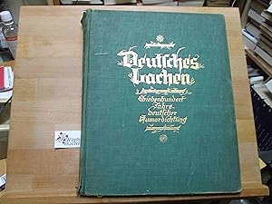 Bild des Verkufers fr Deutsches Lachen : 700 Jahre dt. Humor ; Ein kurzweiliges u. scherzhaftes Album dt. Humordichtg . ; Ill. mit 1000 Federzeichngn v. d. besten u. fhrenden dt. Meistern . Hermann Siegfried Rehm. Mit Geleitgedichten v. Johannes Trojan ; Richard Zoozmann neu hrsg. v. C. M. Khn zum Verkauf von Antiquariat im Kaiserviertel | Wimbauer Buchversand