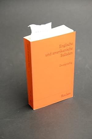 Englische und amerikanische Balladen - ausgewählt und herausgegeben von Gisela Hoffmann - zweispr...