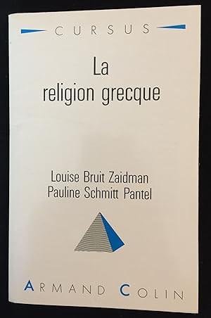 Image du vendeur pour La religion grecque mis en vente par LibrairieLaLettre2