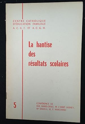 Imagen del vendedor de La hantise des rsultats scolaires a la venta por LibrairieLaLettre2