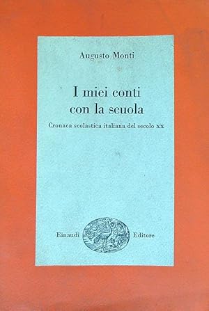 I miei conti con la scuola