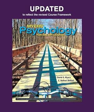 Imagen del vendedor de Updated Myers' Psychology for AP (Hardcover) a la venta por Grand Eagle Retail