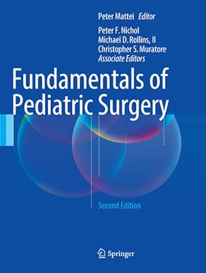 Imagen del vendedor de Fundamentals of Pediatric Surgery: Second Edition a la venta por getbooks GmbH