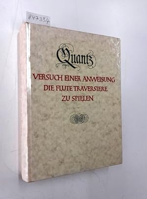 Versuch einer Anweisung die Flöte traversiere zu spielen : Faksimile - Nachdruck der 3. Auflage, ...
