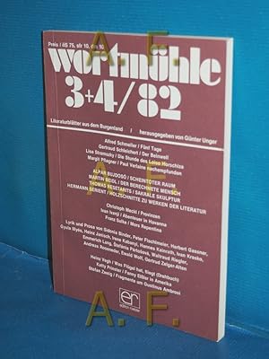 Immagine del venditore per Wortmhle 3+4/82, Literatur aus dem Burgenland venduto da Antiquarische Fundgrube e.U.