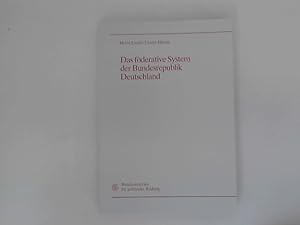 Seller image for Das fderative System der Bundesrepublik Deutschland. for sale by ANTIQUARIAT FRDEBUCH Inh.Michael Simon