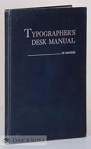 TYPOGRAPHER'S DESK MANUAL