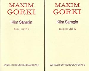 Klim Samgin : Buch I - IV ( komplett in 2 Bänden ).