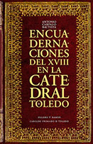 Imagen del vendedor de Encuadernaciones del siglo XVIII en la Catedral de Toledo. Dentro de las encuadernaciones depositadas en el Archivo y Biblioteca de la Catedral de Toledo, el grupo ms numeroso corresponde a las encuadernaciones del siglo XVIII. Entre las encuadernaciones espaolas encontramos trabajos realizados por Flix Ximnez, Valentn Francs Caballero y la familia Sancha. El autor, profesor titular de la Facultad de Ciencias de la Documentacin de la Universidad Complutense de Madrid, realiza en esta obra un estudio detenido sobre la tipologa artstica de los diferentes grupos de encuadernaciones, analizando tanto la parte decorativa del exterior de la encuadernacin como de los elementos interiores. Entre sus publicaciones destacan Anlisis documental de la encuadernacin espaola: repertorio bibliogrfico, tesauro y ficha descriptiva (2002), Encuadernaciones en la Biblioteca Complutense: catlogo (2005). a la venta por Librera y Editorial Renacimiento, S.A.