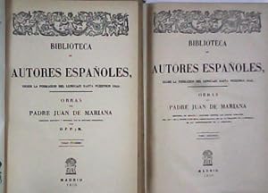 Imagen del vendedor de Obras. 2 tomos. Coleccin dispuesta y revisada, con un discurso preliminar de D. F. P. y M. Tratado de Espaa. Tratado contra los juegos pblicos. Del rey y de la institucin real. De la alteracin de la moneda. De las enfermedades de la compaa. a la venta por Librera y Editorial Renacimiento, S.A.