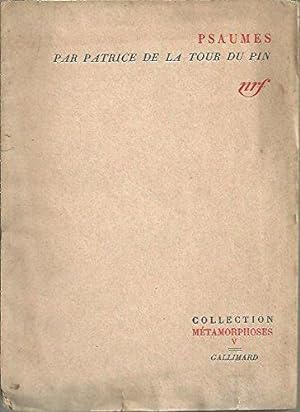 Bild des Verkufers fr Psaumes zum Verkauf von JLG_livres anciens et modernes