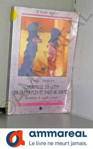 Bild des Verkufers fr Carbonille un lutin en pantoufles et haut de forme zum Verkauf von Ammareal
