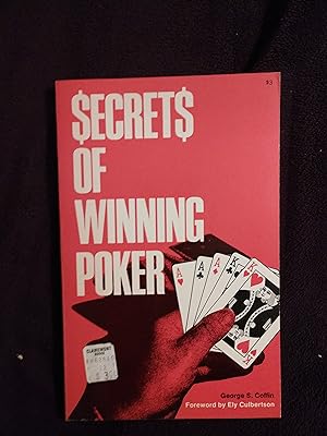 Immagine del venditore per SECRETS OF WINNING POKER venduto da JB's Book Vault