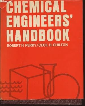 Immagine del venditore per Chemical Engineer's Handbook venduto da Le-Livre