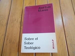 Seller image for Sobre el saber teolgico. for sale by Librera Camino Bulnes