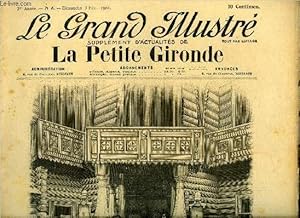 Bild des Verkufers fr Le grand illustr n 6 - Le Tsar au milieu des officiers du rgiment Probrajensky a Krasnoi-Slo, L'meute en Russie, Les venements en Russie, Le Kniaz Souworoff, Mariage in extremis d'un paysan russe atteint par l'ordre de mobilisation, Le maitre zum Verkauf von Le-Livre