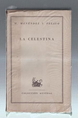 Seller image for Coleccion AUSTRAL numero 691: La Celestina por M.Menendez y Pelayo for sale by El Boletin