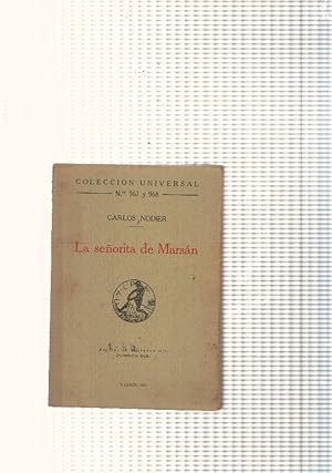 Imagen del vendedor de Coleccion Universal num. 967 y 968: La seorita de Marsan a la venta por El Boletin