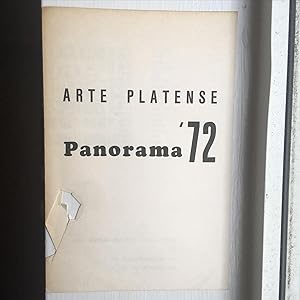 Imagen del vendedor de Arte Platense Panorama 72 a la venta por Fenrick Books