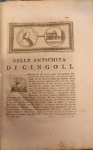 Bild des Verkufers fr DELL'ANTICA CITTA' DI CINGOLI. zum Verkauf von studio bibliografico pera s.a.s.