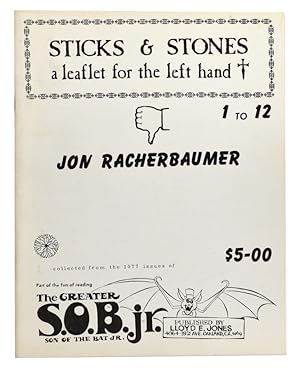 Bild des Verkufers fr Stick & Stones: A Leaflet for the Left Hand, 1 to 12 zum Verkauf von Quicker than the Eye