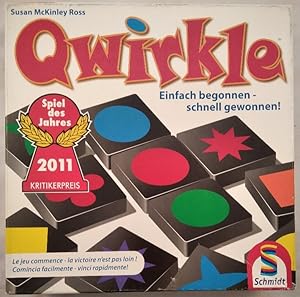 Schmidt Spiele 49014: Qwirkle. Einfach begonnen - schnell gewonnen! (Holzspielsteine)[Legespiel]....