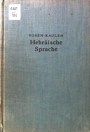 Imagen del vendedor de Kurze Anleitung zum Erlernen der hebrischen Sprache fr Gymnasium und fr das Privatstudium; a la venta por books4less (Versandantiquariat Petra Gros GmbH & Co. KG)