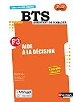 Imagen del vendedor de F3, Aide  La Dcision : Bts Assistant De Manager, 1re-2e Annes a la venta por RECYCLIVRE