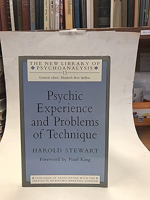 Seller image for Psychic Experience and Problems of Technique. for sale by Der Buchfreund