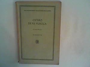 Imagen del vendedor de Cicero. De re publica. Auswahl , Kommentar. (Aschendorffs Sammlung lateinischer und griechischer Klassiker) a la venta por ANTIQUARIAT FRDEBUCH Inh.Michael Simon