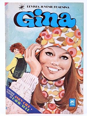 GINA, REVISTA JUVENIL FEMENINA 40. POSTER DE ANDY GIBB Y DAVID ESSEX (Vvaa) Bruguera, 1979. OFRT