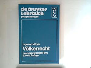 Bild des Verkufers fr Vlkerrecht : (ohne internat. Organisationen u. Kriegsvlkerrecht) ; in programmierter Form mit Vertiefungshinweisen. zum Verkauf von ANTIQUARIAT FRDEBUCH Inh.Michael Simon