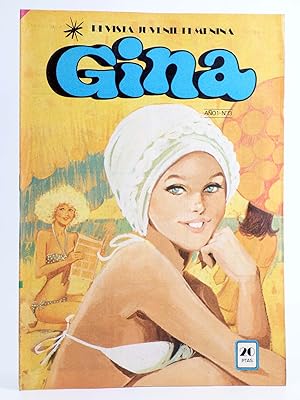GINA, REVISTA JUVENIL FEMENINA 13. POSTER DE LOS AMAYA (Vvaa) Bruguera, 1978. OFRT