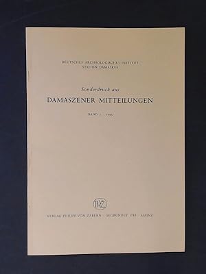 Funde aus dem Tempelgrab Nr. 36 in Palmyra. Die Lampen. Sonderdruck aus Band 7 aus der Reihe "Dam...