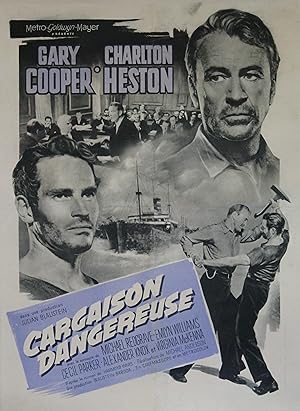 CARGAISON DANGEREUSE (WRECK OF THE MARY DEARE) Réalisé par Michael ANDERSON en 1959 avec Gary COO...