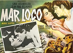 "LA MER A BOIRE (MARE MATTO)" MAR LOCO / Réalisé par Renato CASTELLANI en 1963 avec Jean-Paul BEL...