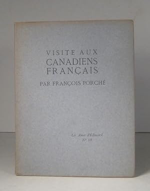 Seller image for Visite aux Canadiens français for sale by Guy de Grosbois