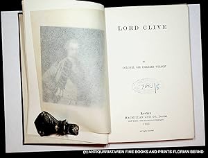 Bild des Verkufers fr Lord Clive. (= English men of action) zum Verkauf von ANTIQUARIAT.WIEN Fine Books & Prints
